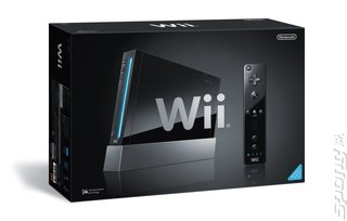 Black Nintendo Wii Box Shot - Bachelory