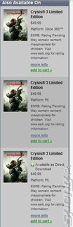 Crysis 3 is ON! Apparently