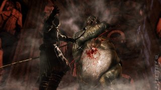 Dark Souls 2 Gameplay Video - Mirror Knight is Hard