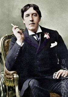 Oscar Wilde: Like totally bummed at having his "GayHero" Gamertag banned, totally.