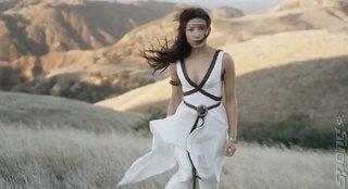 Sony's "Game Day 2013" has Greek Goddess Looking Lady... Looking