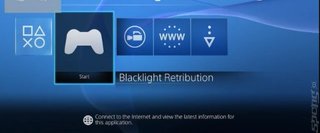 Sony PS4 User Front End Exposed Early