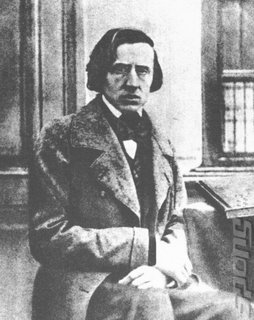 Frédéric Chopin: ecstatic about being included in a video game from Japan.