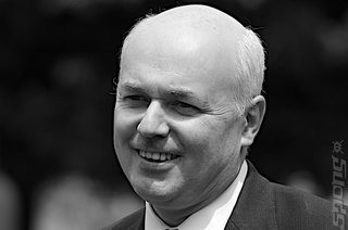 Iain Duncan Smith. Probably not going to be playing Killzone 2 with his children anytime soon.