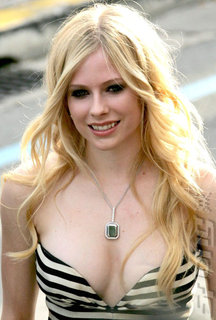 Avril Lavigne... she is indeed so punk. Image via yeeeah.com