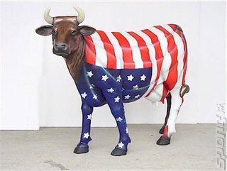 Cow in a flag. Offensive?