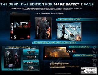 Mass Effect 3 Collector's Edition Details and More Details