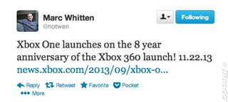 Microsoft Confirms Xbox One Launch Date - Video Here