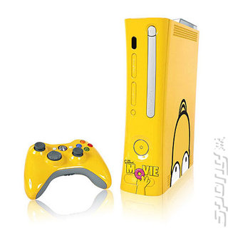 You'd probably want to modify this Xbox 360. It's quite garish.