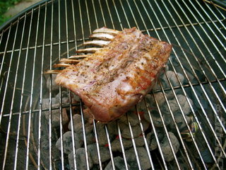 A rack of lamb - recently would not comment.