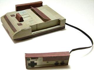 Paper Famicom as Origami Console First!