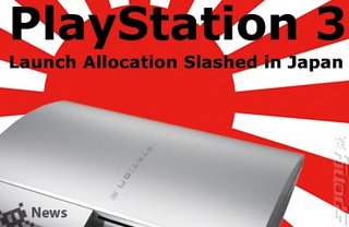 PlayStation 3 Launch Allocation Slashed in Japan