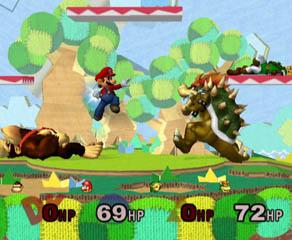 Praise be to Nintendo! More Smash Bros: Melee screens and a new options shot!!!