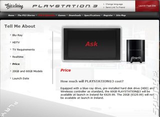 PS3 Pricing Confusion