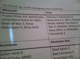 Rumour: Mass Effect 3 on PS3 for E3 2010