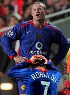 Oooh, nightmare! While you're down there Cristiano... 