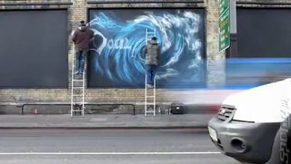 SoulCalibur V in 'Cool' Yoof Wall Painting Outing 