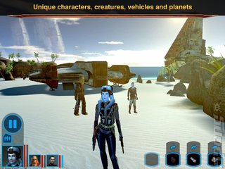Star Wars: Knights of the Old Republic Suddenly Released on iPad