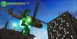 The Hulk and a big chopper