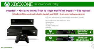 Xbox One: Major UK Retailer Stops Day One Pre-Orders