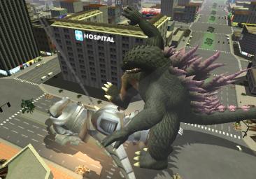 Infogrames Brings Titan-To-Titan Combat to Gamecube with Godzilla: Destroy All Monsters Melee