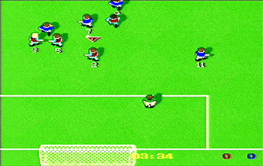 SNES version of Kick Off - a slice of Dino Dini genius in the absence of any VIVA Football images