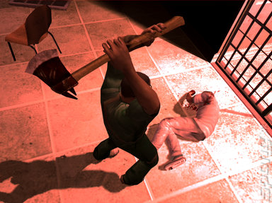 Screen from the banned Manhunt 2