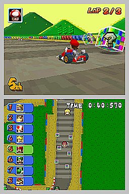 Mario Kart DS: Track Listing