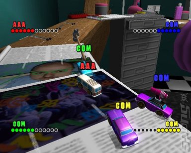 Hot Micro Machines V4 Video Action