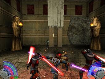 Shot from LucasArts' Jedi Academy