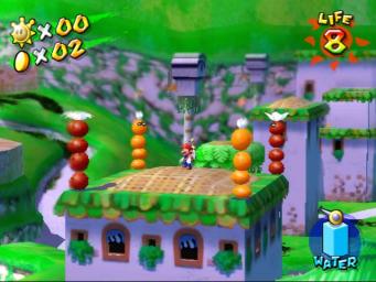 New Mario Super Sunshine screens and details beam down!