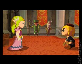 The Legend of Zelda: Spirit Tracks New Screens 