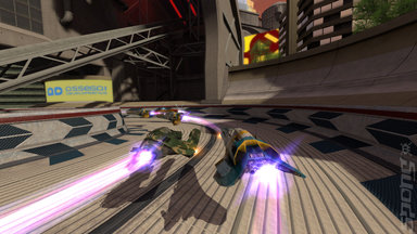 WipEout HD Slips to a Disc