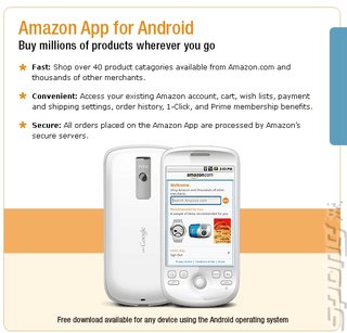 Amazon launching Android App Store
