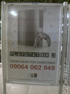 Erm.. despite what this poster says - you won't get a UK PS3 by this Xmas.
