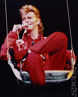Bowie - not feeling too rock 'n' roll...
