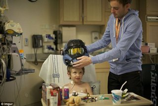 Bungie Makes Spartan Helmet for Sick Nine-Year-Old After Liver Transplant