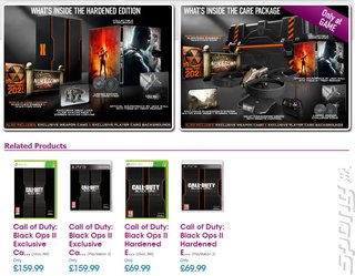 Call of Duty: Black Ops II - Special Editions Priced