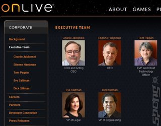 Onlive Founder Leaves - Has "Other Projects Long in Need of My Attention"