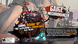Borderlands 2′s Mechromancer is Named and Dated