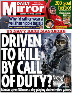 "Driven to Kill by Call of Duty" The Lure of Dying UK Print Journalism