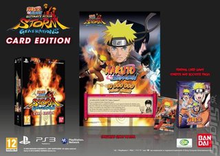 Exclusive Card Edition Of Naruto Shippuden: Ultimate Ninja Storm Generations Available At Launch