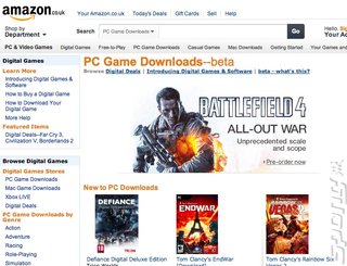 Tax Loving Amazon UK Starts PC Game Downloads