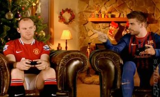 FIFA Xmas Advert has Kaka and Rooney