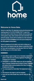First PlayStation Home Beta Invitations Sent