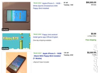 Flappy Bird Phones Selling for $Thousands