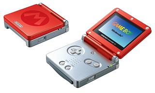 GBA SP Special Edition Packs Unveiled: Zelda Gold and Mario Red