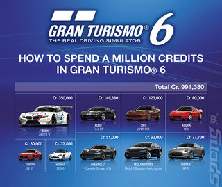 Gran Turismo 6 Bows Down to Microtransactions