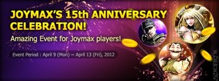 Happy 15th Birthday Joymax!