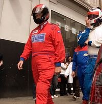 Traffic jaming, queue jumping helmet-wearing race driving bastards!